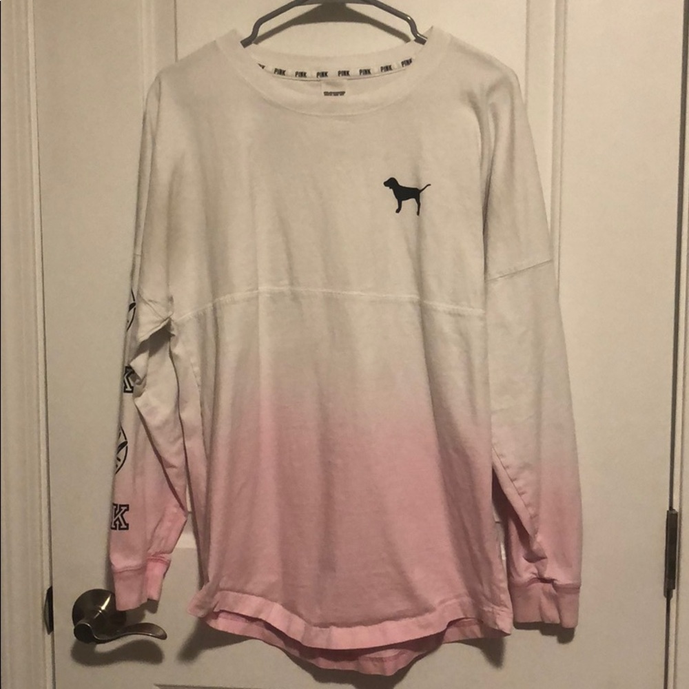 ⭐️ VS Pink Hombre Varsity Pullover ⭐️